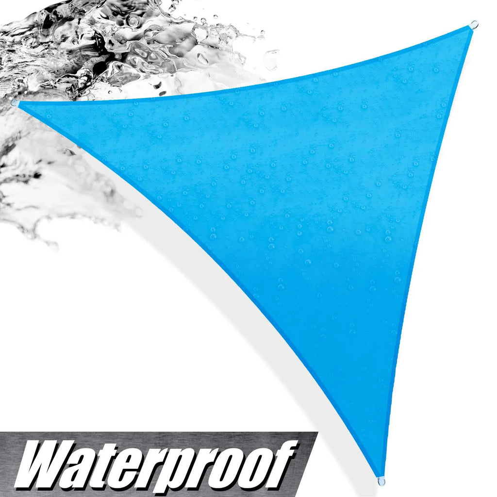 Blue Triangle Waterproof Sun Shade Sail Canopy B5569
