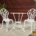 3 Piece Cast Aluminum Bistro Set U21966