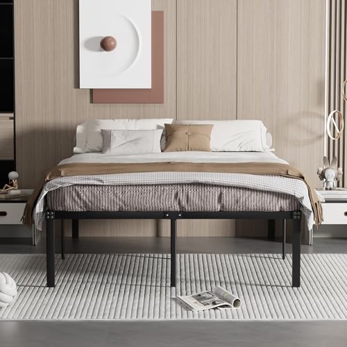 18" Full Size Metal Platform Bed Frame Q969