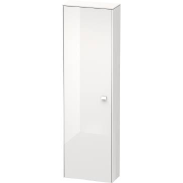 White High Gloss Tall Cabinet G788