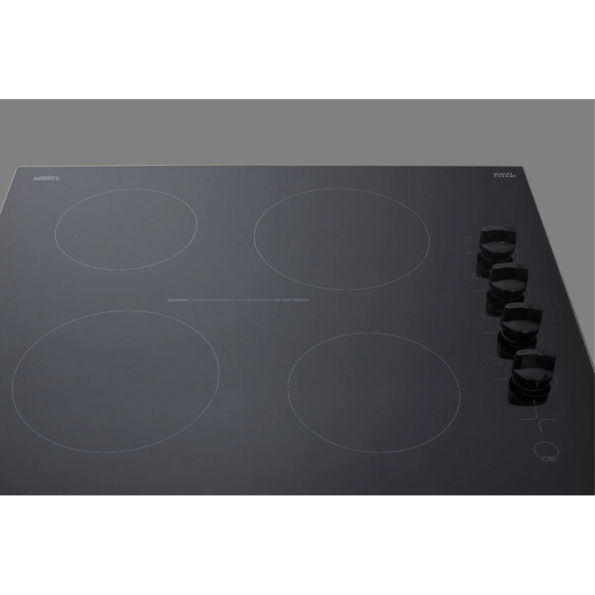 24" Wide 230V 4-Burner Radiant Cooktop L303