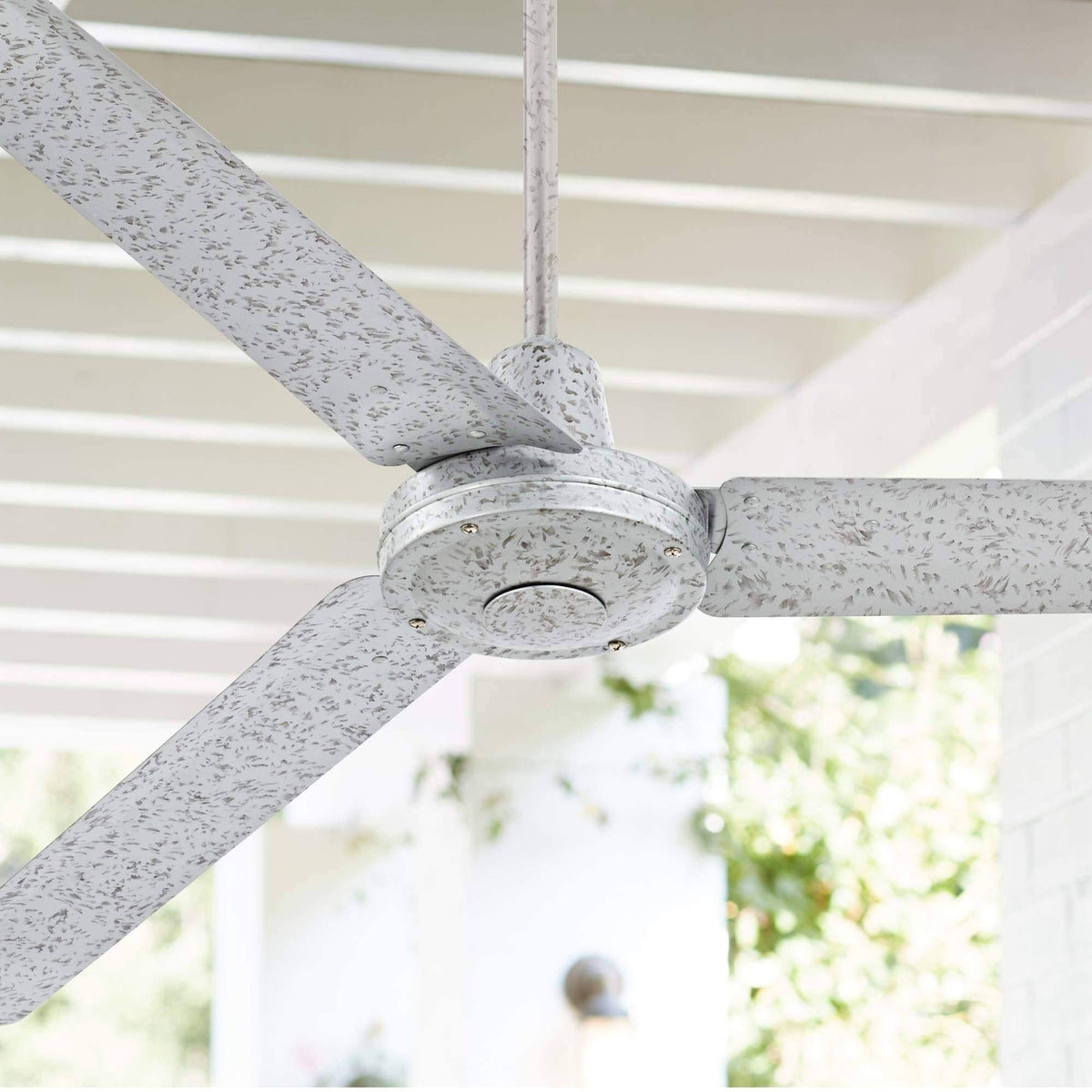 Galvanized Metal Ceiling Fan Q5422