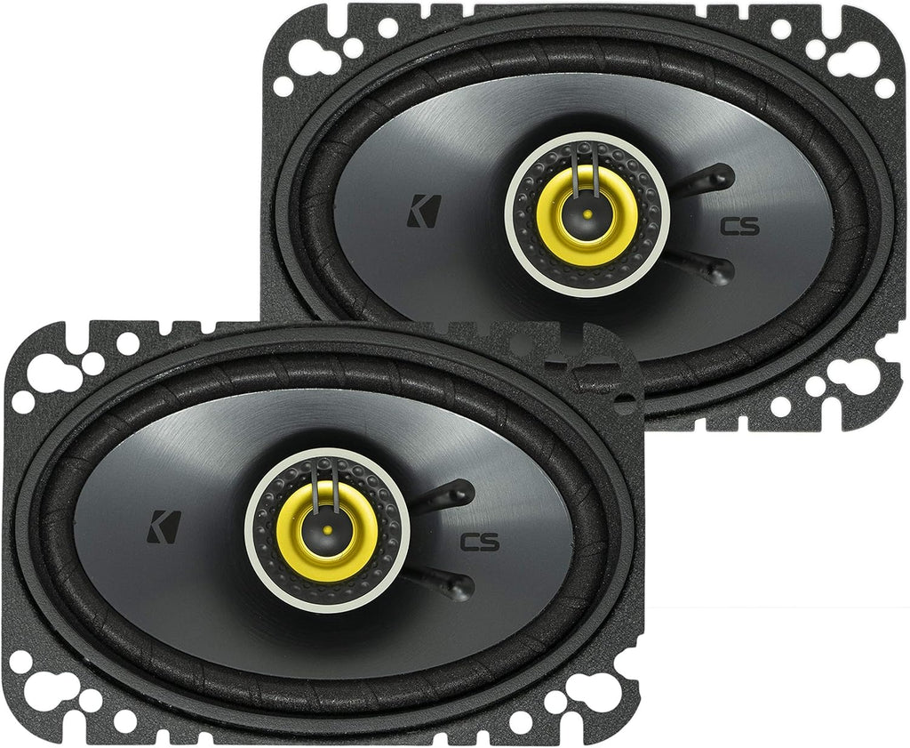 4 x 6 150 Watt 4 Ohm 2-Way Coaxial Speakers with Polypropylene Cone Q793921