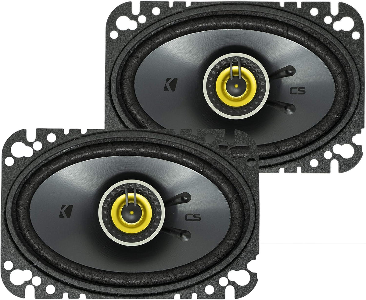 4 x 6 150 Watt 4 Ohm 2-Way Coaxial Speakers with Polypropylene Cone Q793921