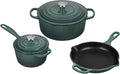 Enameled Cast Iron Cookware Set, 5-Piece N803
