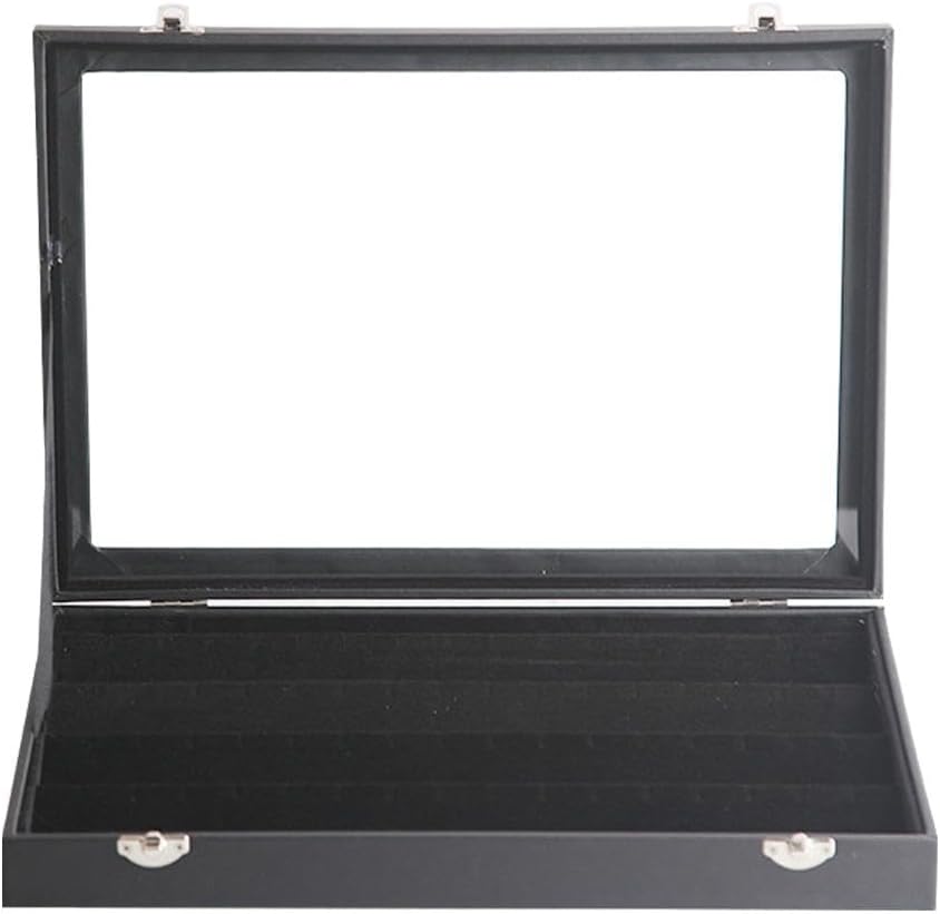 8 Slot Sunglasses Case with Clear Lid F3723