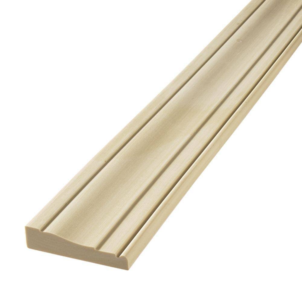 11/16 in. x 3-1/4 in. x 96 in. Polyurethane Flexible Straight Casing L5763