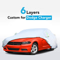 Waterproof All Weather Car Cover with Zipper D560814