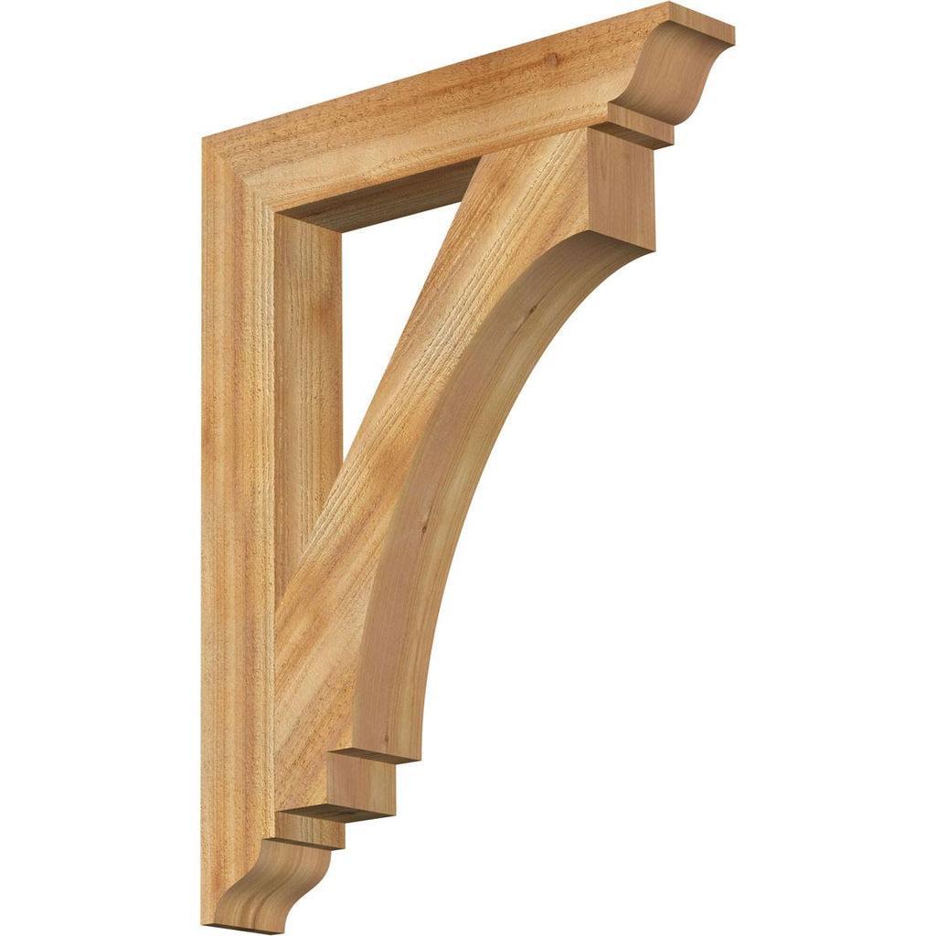 4 in. x 32 in. x 24 in. Western Red Cedar Bracket U1611
