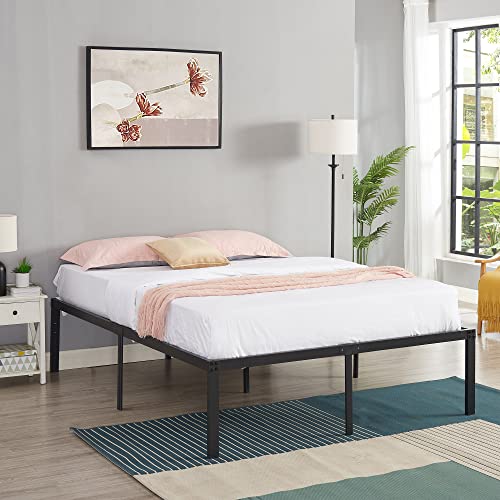 18" Full Size Metal Platform Bed Frame Q969