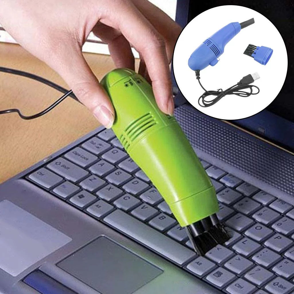 Mini Computer Vacuum Portable Vacuum Cleaner Blue V4642