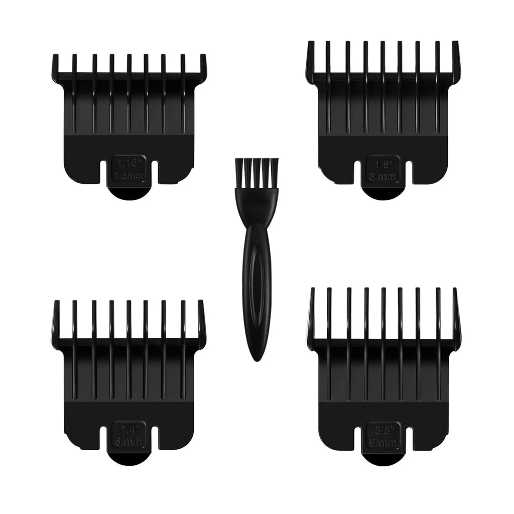 4 Pack Snap-on Blade Attachment Combs Set for Andis T Outliner R159