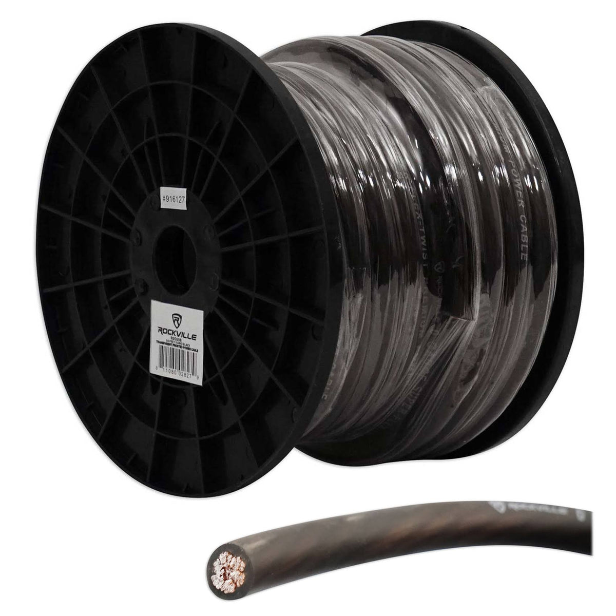 0 Gauge 50-ft. Black Car Amp Power Ground Wire Cable L756776