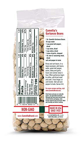 Dried Garbanzo Beans (Chickpeas), 1 Pound (Pack of 2) R165