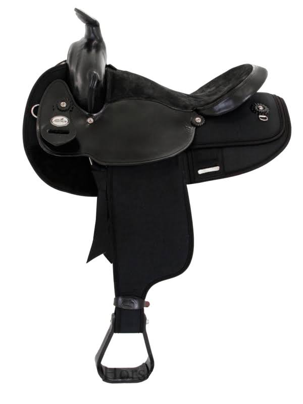 Black 17 Western Saddle J1917