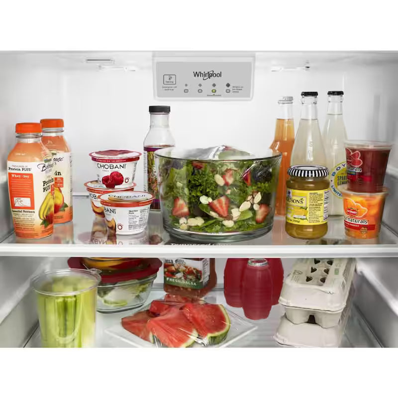 Black Top Freezer Refrigerator M429