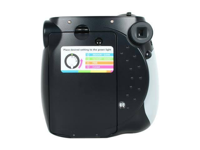 Black Analog Instant Film Camera with 60mm Lens V241