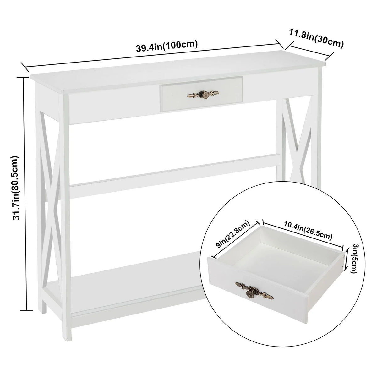 Console Side Table Sofa Table Entryway Table P4746
