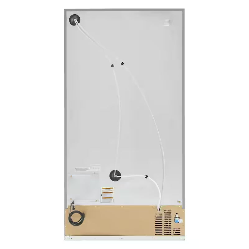21 cu. ft. Side by Side Refrigerator Stainless Steel Counter Depth P132