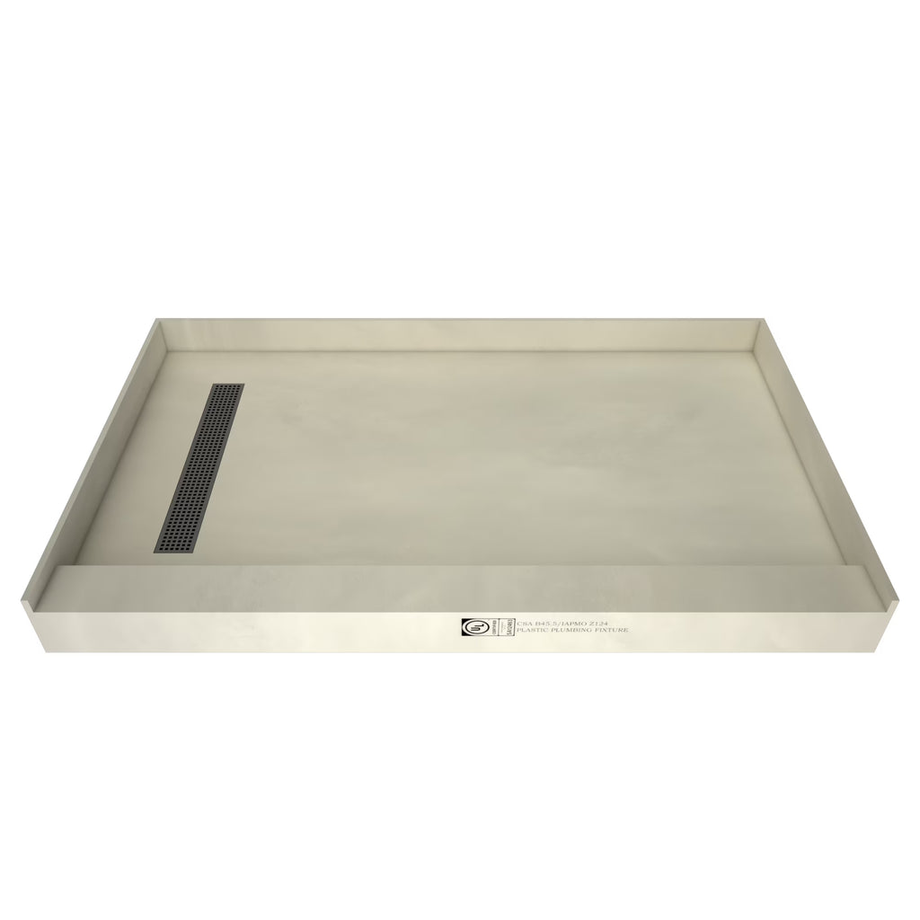 Nickel 30" X 48" Rectangular Shower Base Q21620