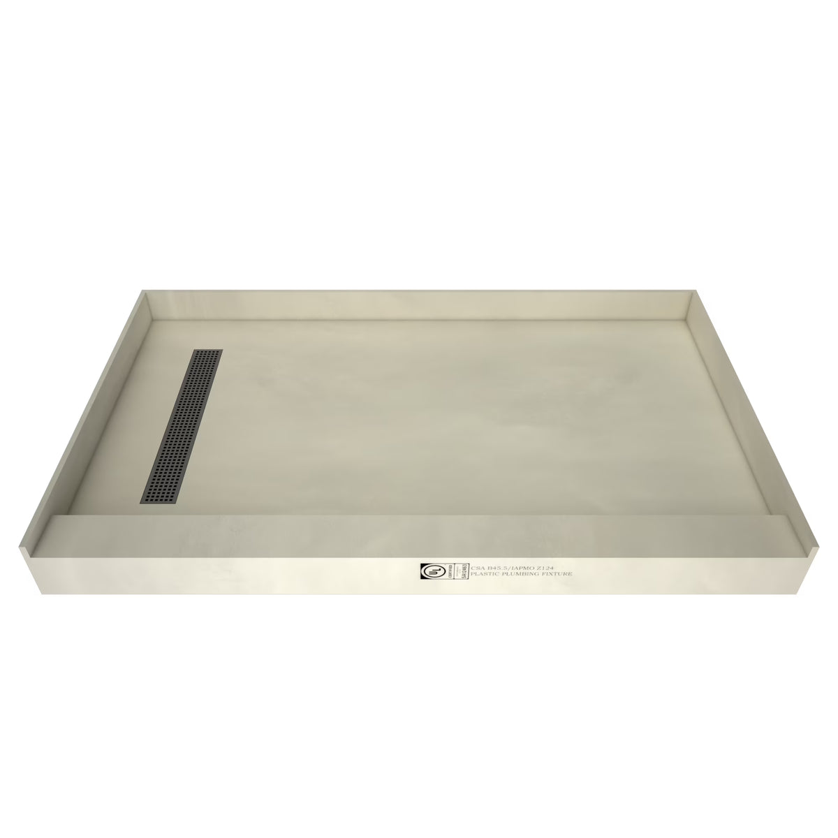Nickel 30" X 48" Rectangular Shower Base Q21620