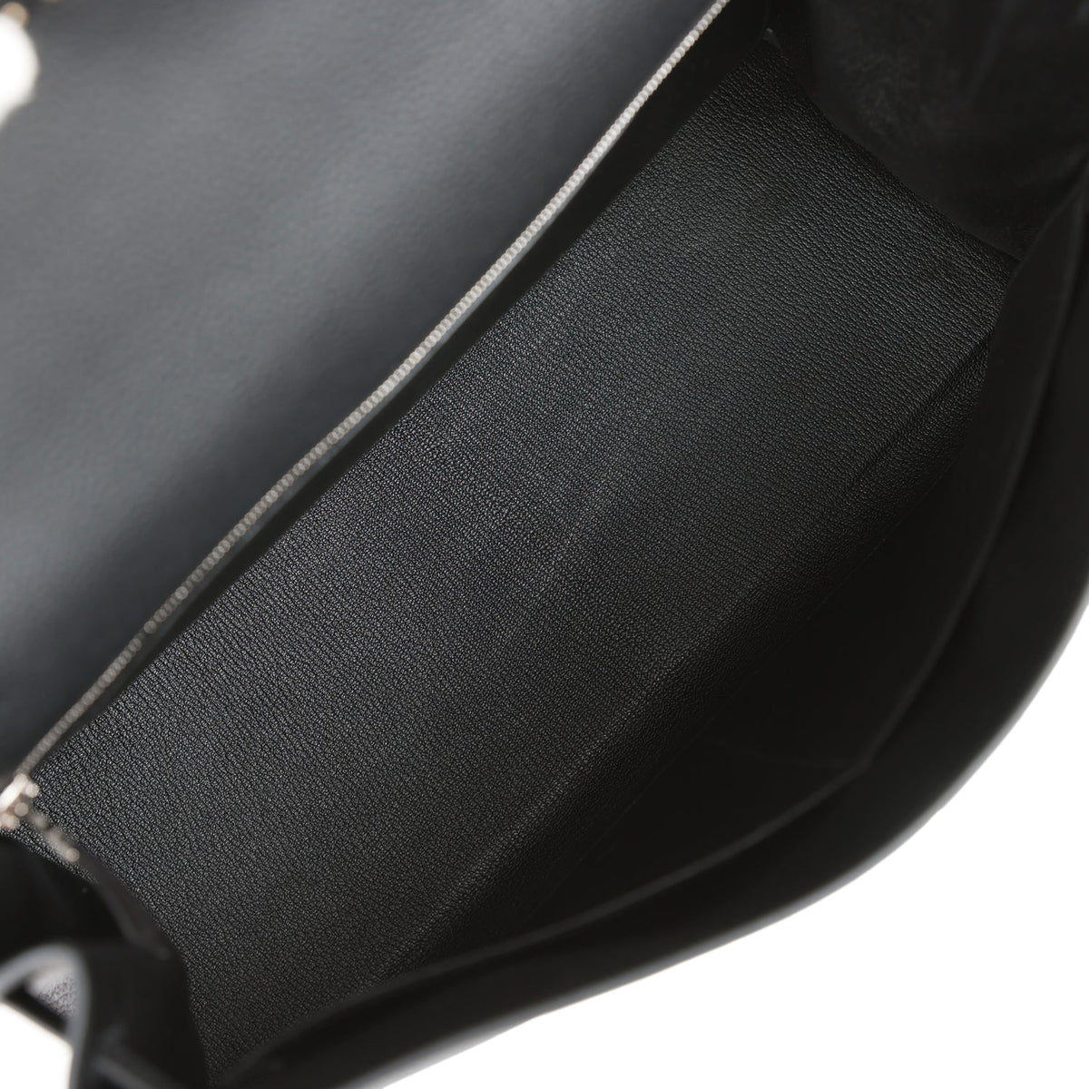 Black Leather Handbag O8429
