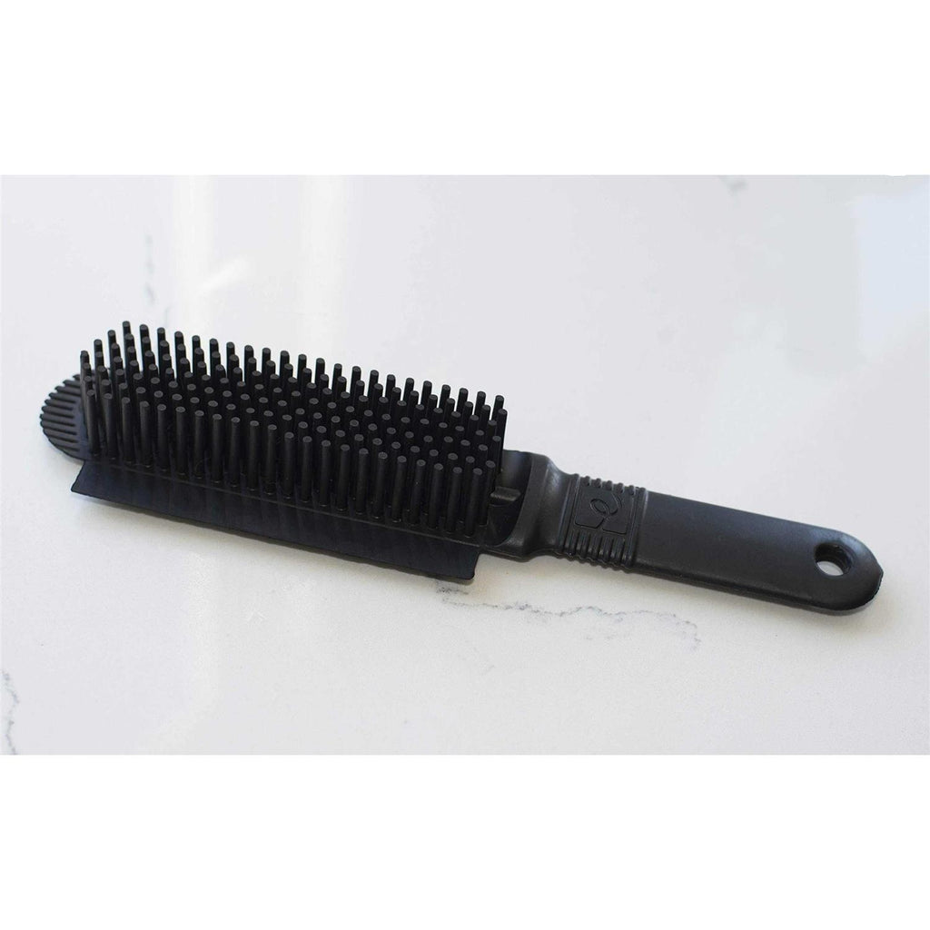 Black Rubber Pet Hair Remover Brush U91343
