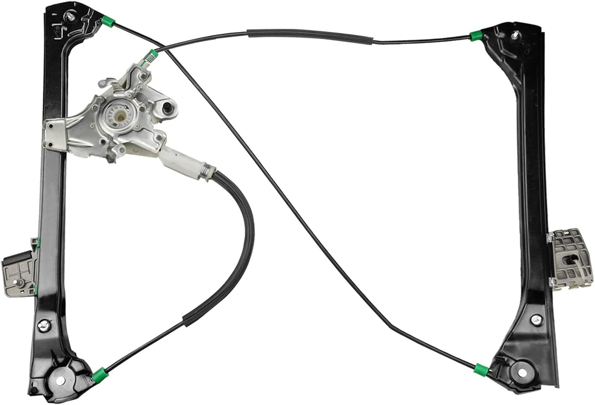Power Window Regulator without Motor Front Right Passenger Side Pack of 2 D24275