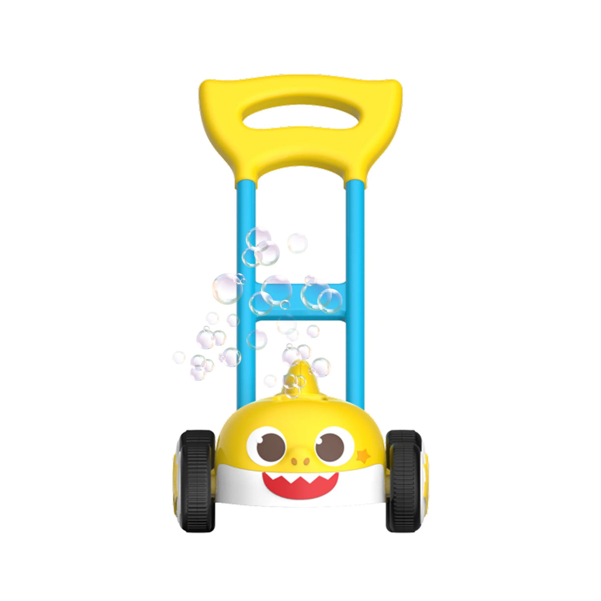 Kids Push Bubble Blower Lawn Mower V2899