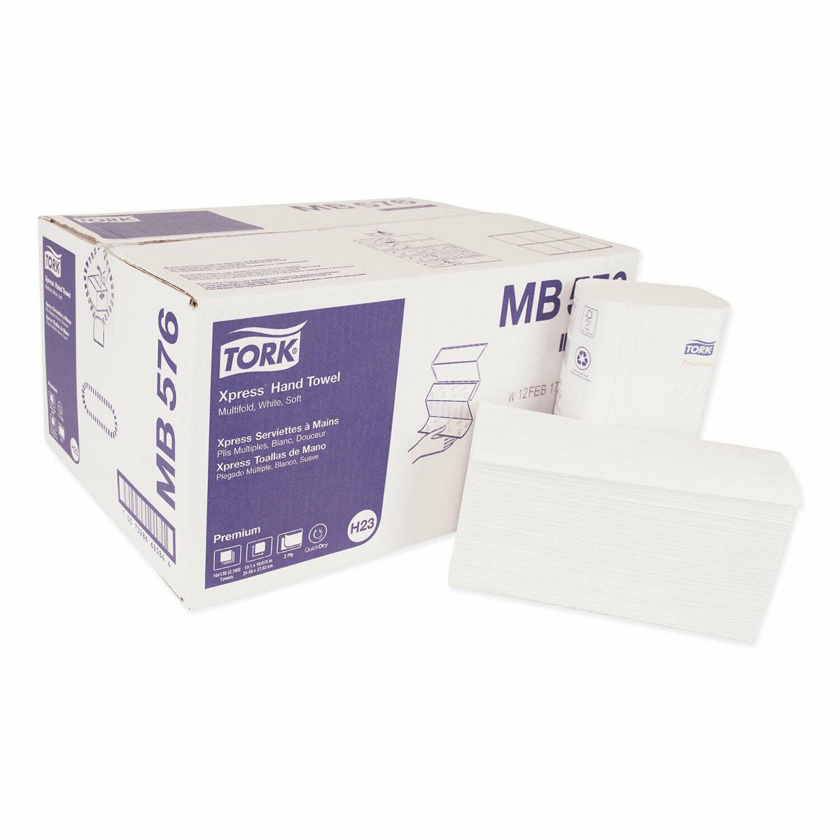 2-Ply White Multifold Towel D9223
