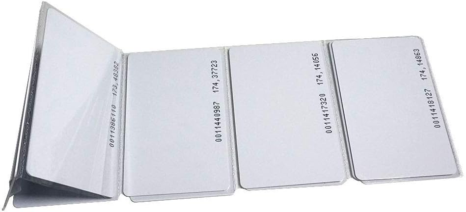 125Khz RFID Proximity Cards, 0.8mm, Read only (200pcs) Z23741