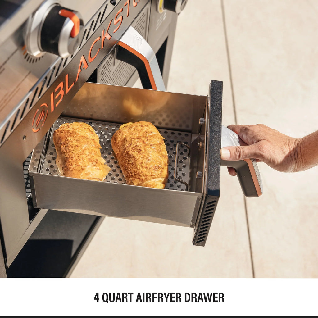 2-Burner 28 Griddle with Air Fryer Combo T908