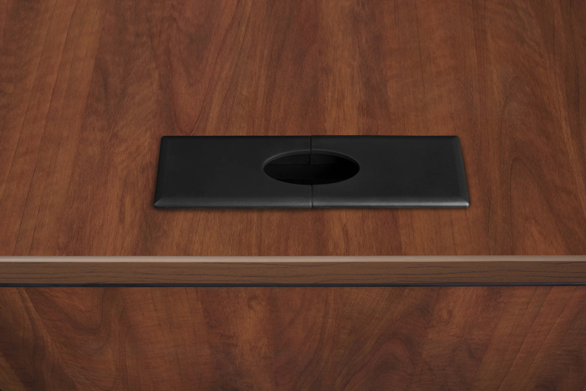 71" Double Pedestal U-Desk J977573