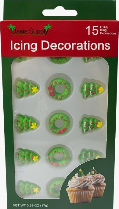 Edible Cake Decorations 15 Count Gingerbread Man A9173