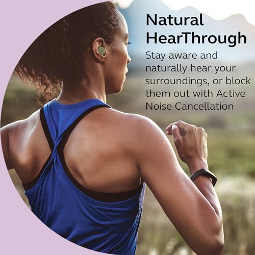 Navy Bluetooth Wireless Earbuds with Noise Cancelling B913747