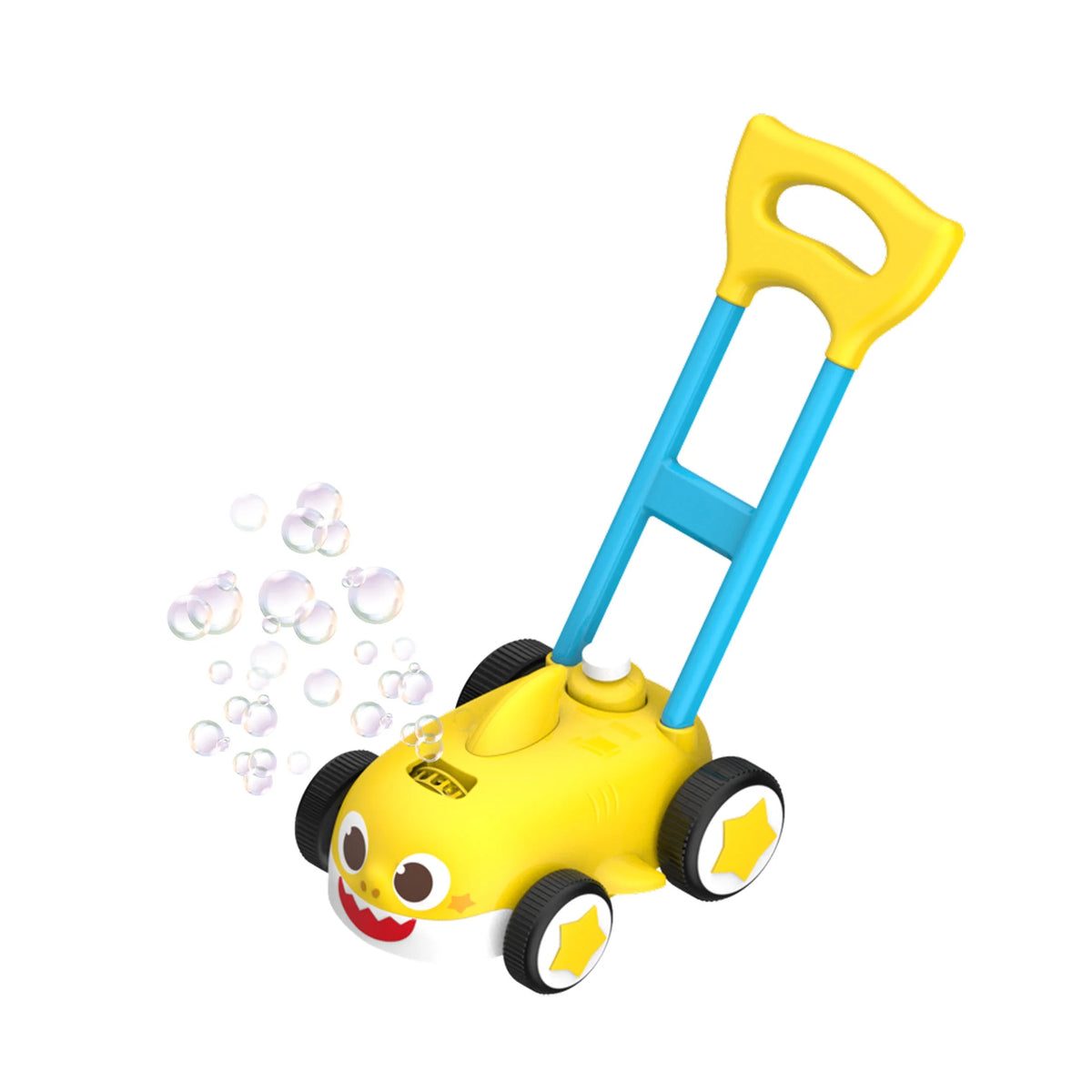 Kids Push Bubble Blower Lawn Mower V2899