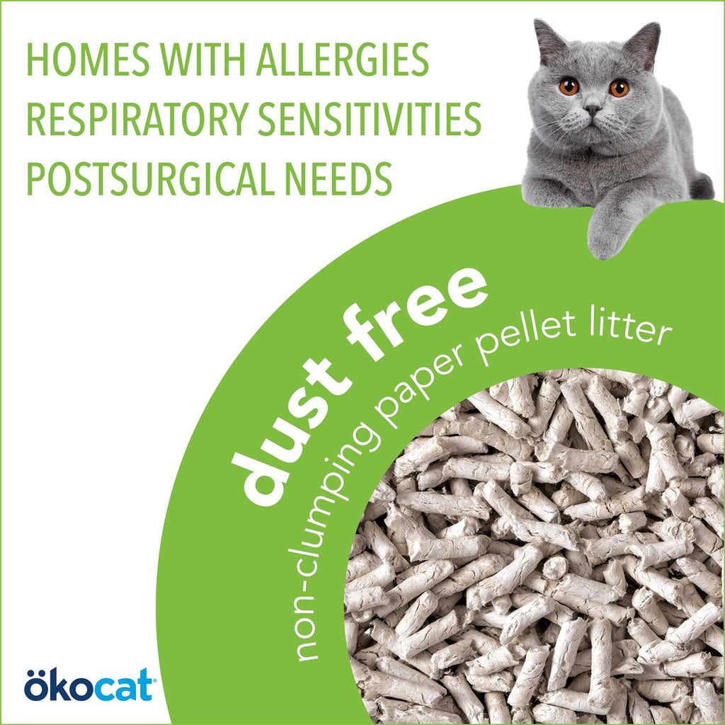 Dust Free Non-Clumping Paper Pellet Cat Litter S174741