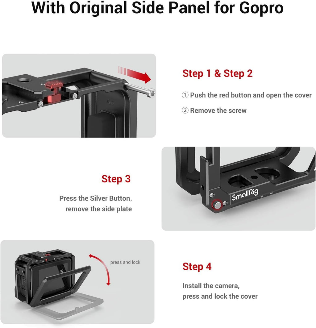 Black Cage for GoPro Hero9 Y5891