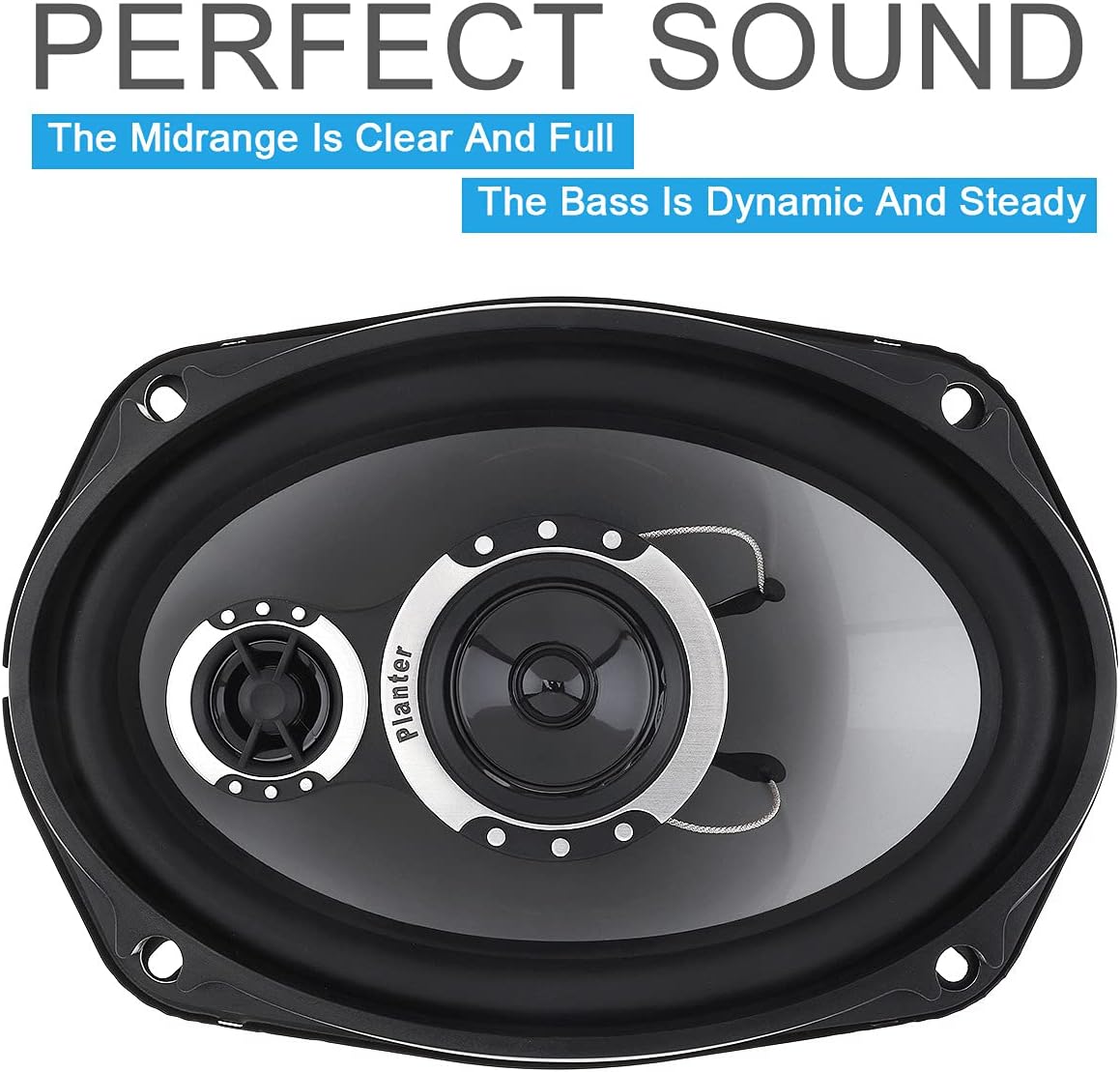 6x9 Inch 2 Way Car Stereo Speakers Pair A281480