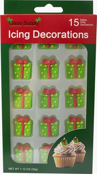 Edible Cake Decorations 15 Count Gingerbread Man A9173