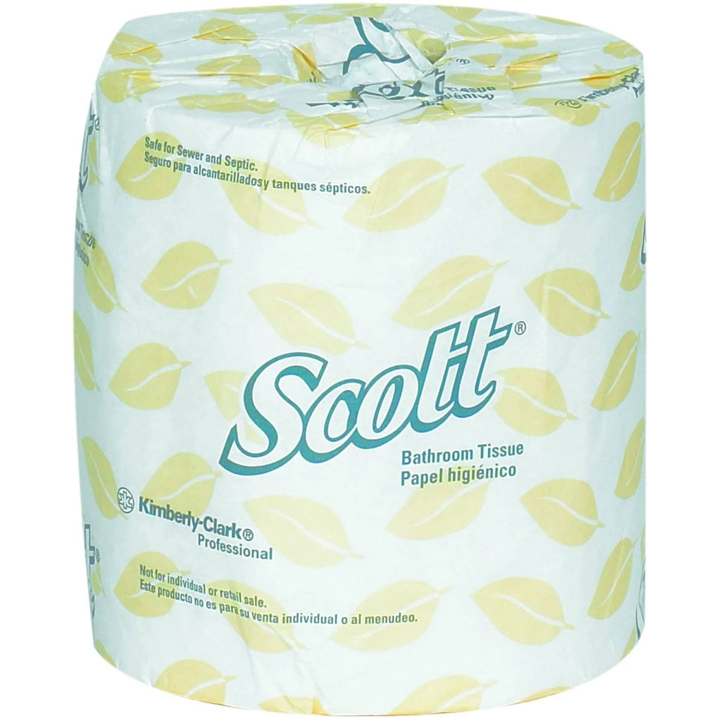White Recycled Fiber Bathroom Tissue 80 Roll C982
