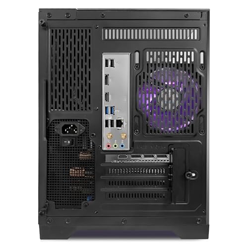 AMD Ryzen 7 5700X 8-Core 3.4 GHz Intel Arc B580 32GB DDR4 RAM 1TB PCIe + 1TB SATA SSD WiFi Bluetooth RGB Fans Windows 11 Pro Black Tower Computer V123262