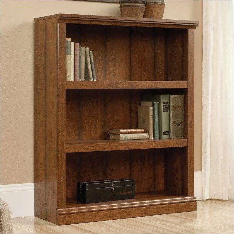 3 Shelf Bookcase in Washington Cherry, Red Q99940