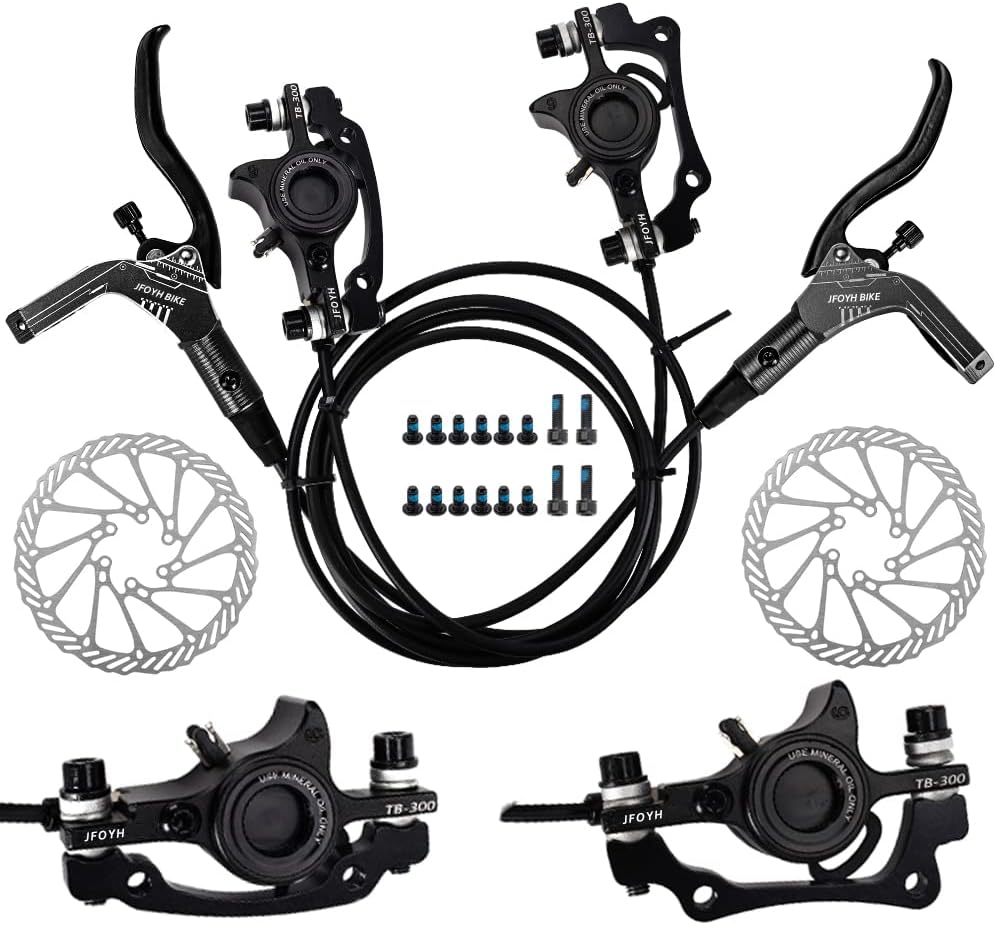 Hydraulic Disc Brake Set with 160mm Disc Rotors A9713