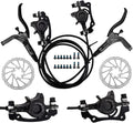 Hydraulic Disc Brake Set with 160mm Disc Rotors A9713