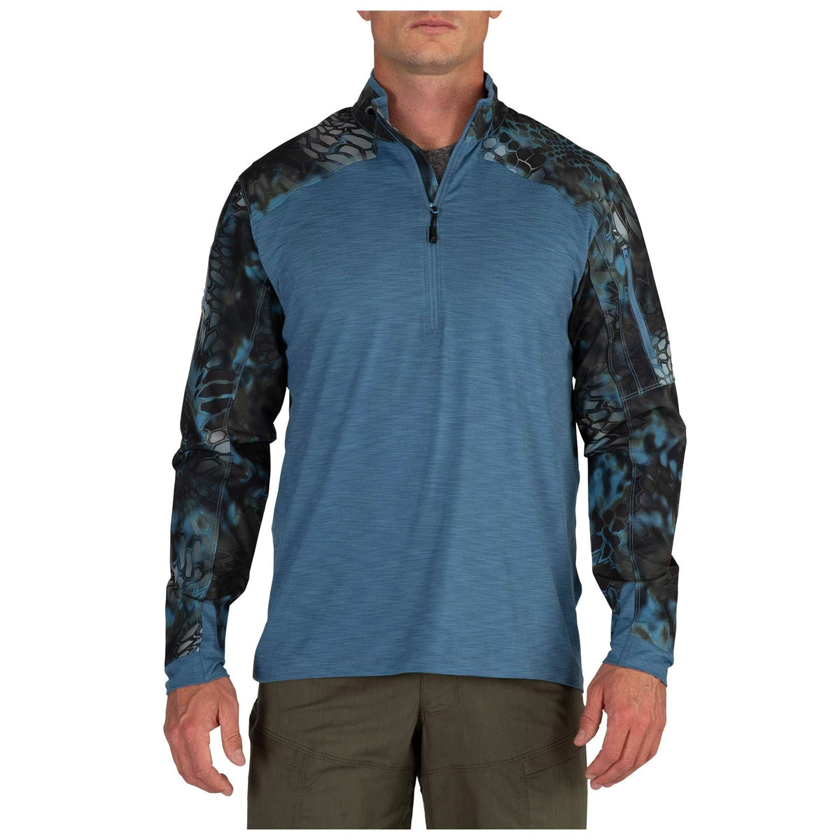 Men Kryptek Rapid Half Zip, Size XL Z707417