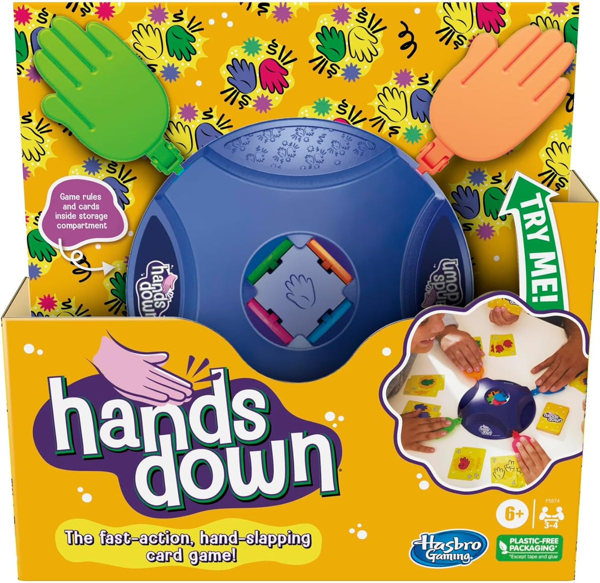 Hand-Slapping Card Game U77486