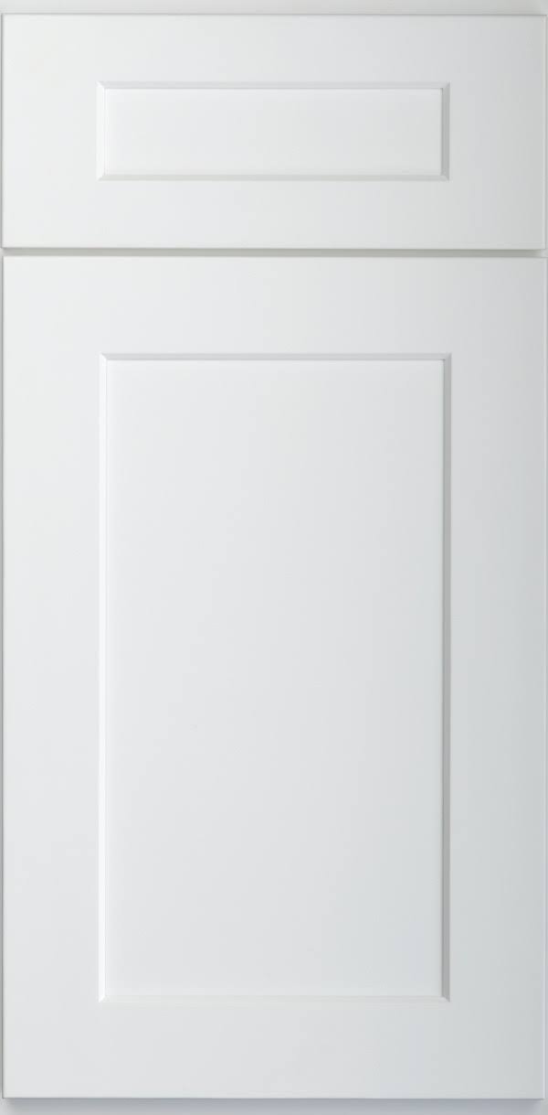 White 1 Door 2 Shelves Wall Cabinet High-Density Fiberboard U6290