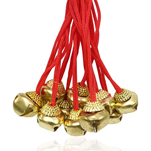 Christmas Santa Hats with Jingle Bell Necklaces U487