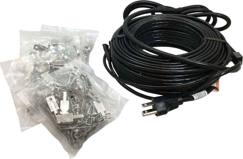 Automatic Electric Roof Cable Kit, 120V, 30ft, Black D417